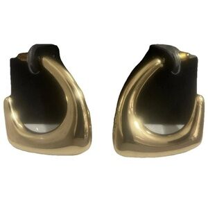 Steve Madden Gold Hoop Earrings